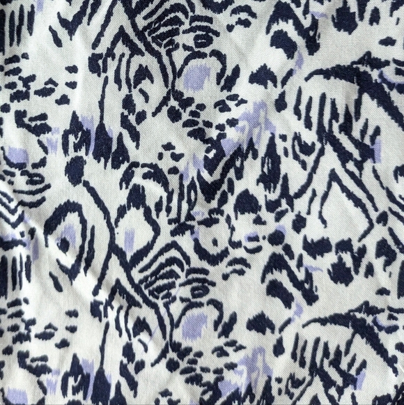 Doe & Rae Cold Shoulder Print Dress - Size Large Womens L - Picture 8 of 9